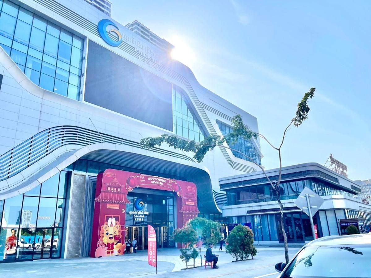 U Mall Apartments - 400M To Sokha Beach Sihanoukville Buitenkant foto